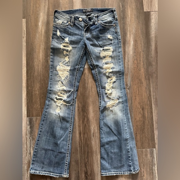 Silver Jeans x 5 - Picture 8 of 16